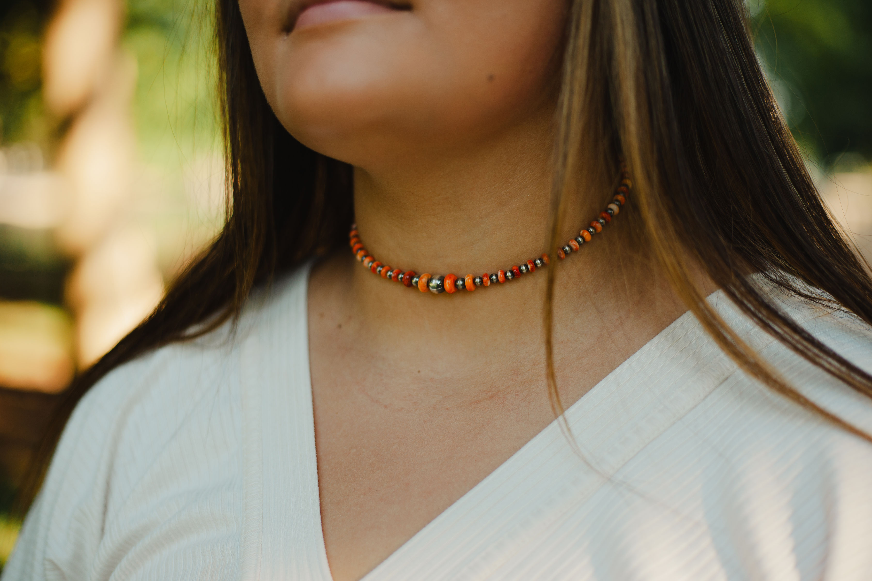 The Cowboy game day necklace