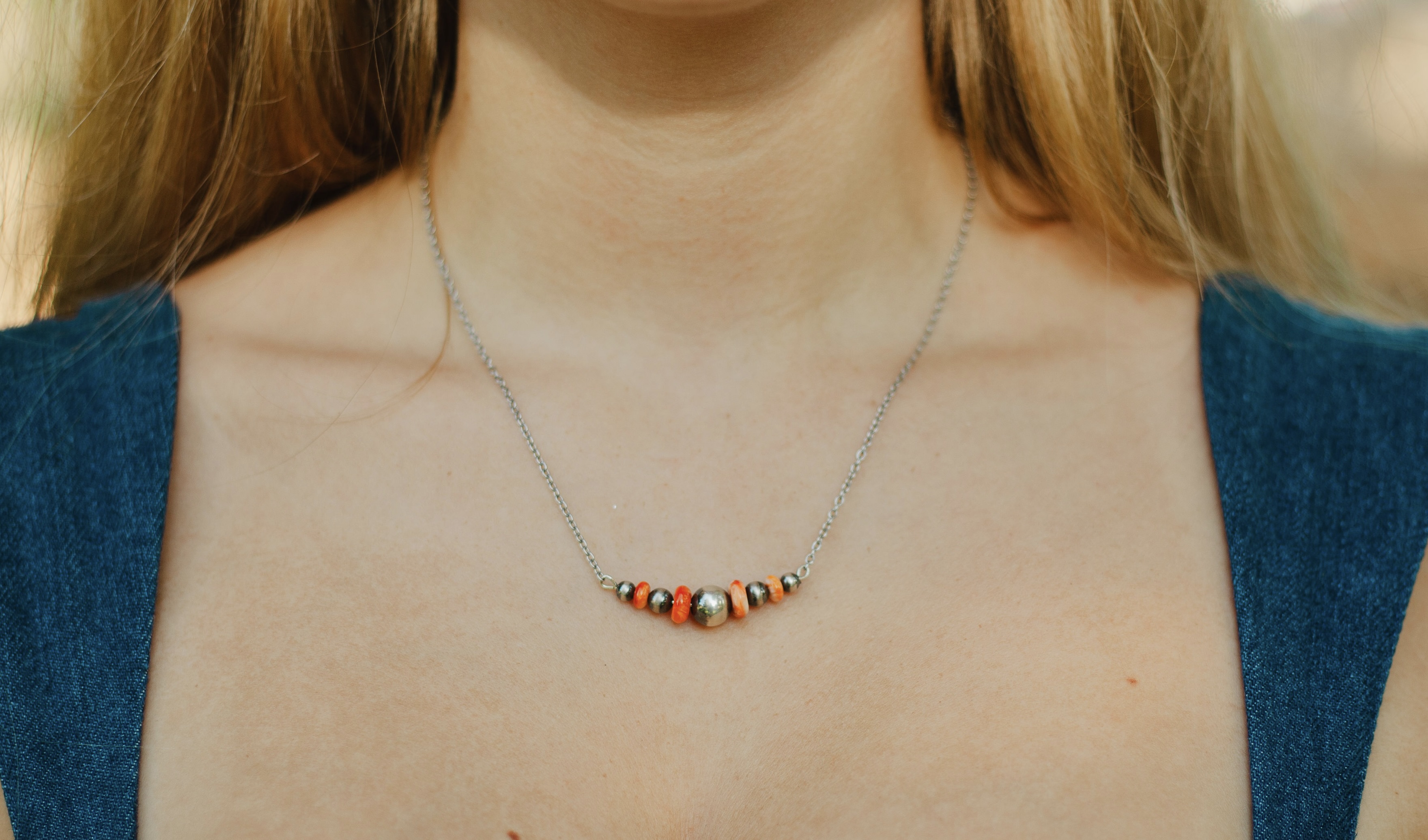 The Pistol game day necklace